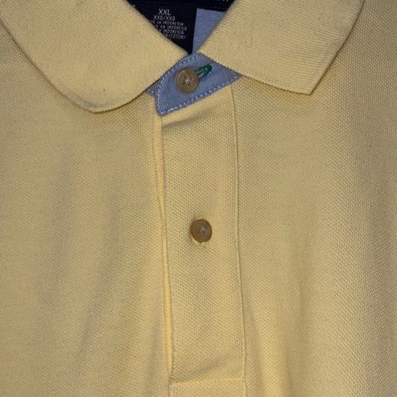 Tommy Hilfiger Soft Yellow Polo Shirt - Picture 6 of 9